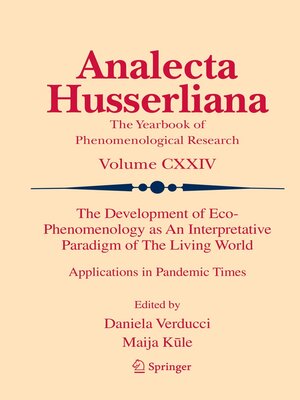 cover image of The Development of Eco-Phenomenology as an Interpretative Paradigm of the Living World